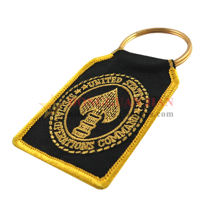wholesale embroidered keychain